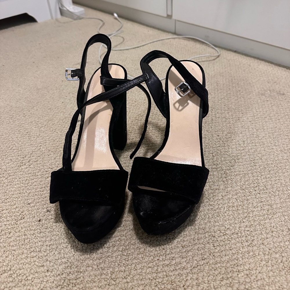 Black heels